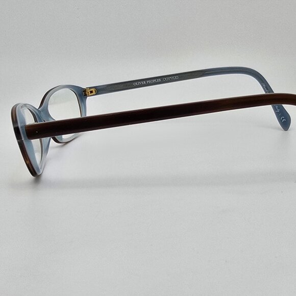Oliver Peoples Alix OV5164 1100 Havana on Blue Eyeglasses Frame Italy 49-16-140 main image 11